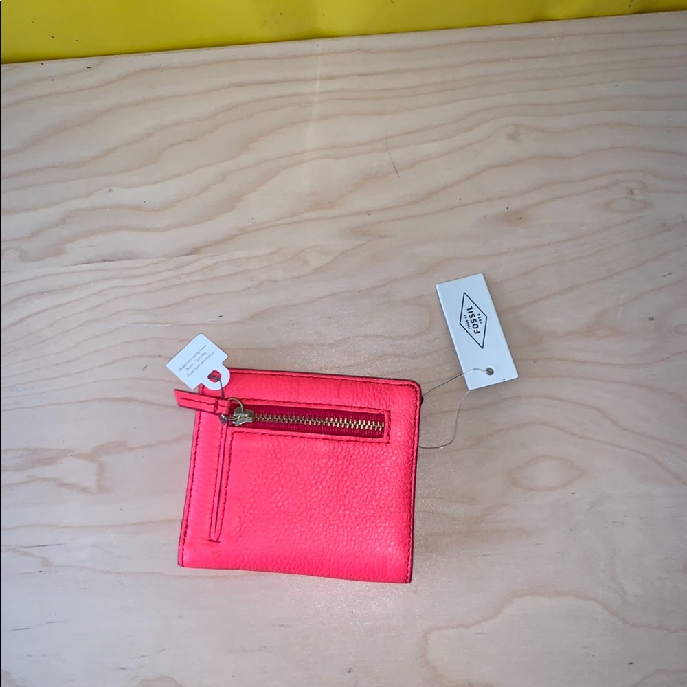 Fossil leather wallet